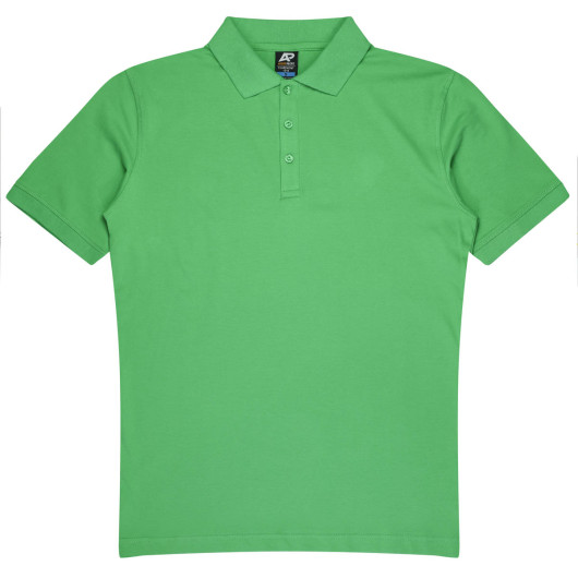 Clayfield Mens Polos Kelly Green